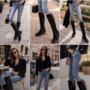 Timberland - Fauna Tall Suede Moccasins - 7.5